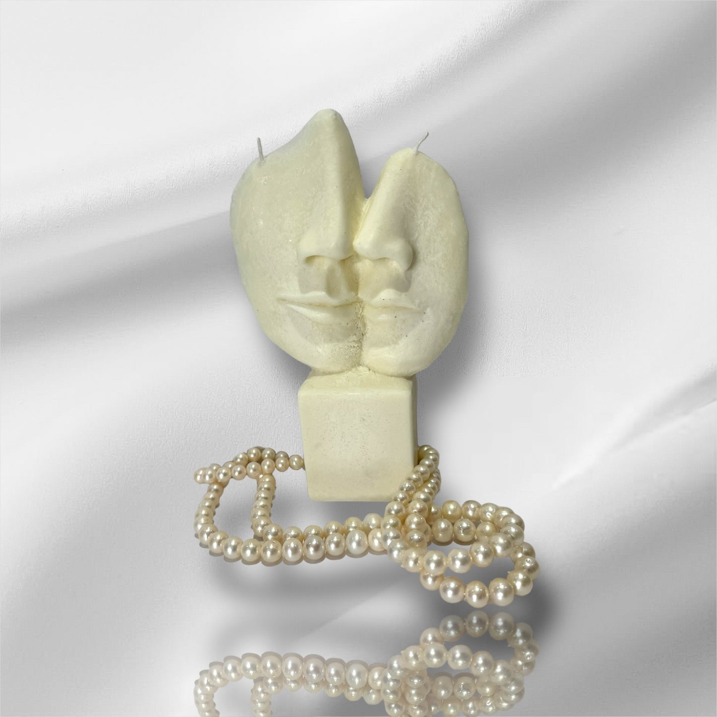 Stone Face Candle