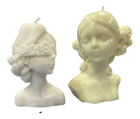 Floral Lady Candle