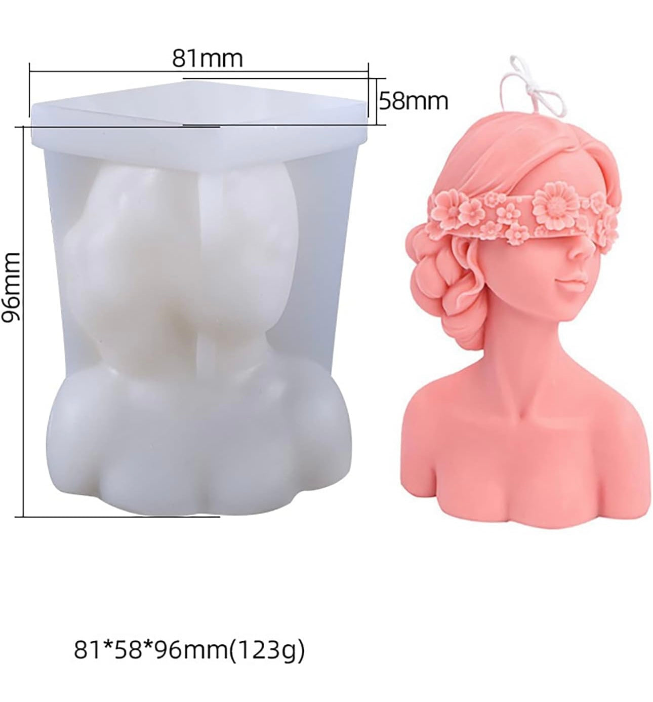 Flower Blindfold Girl