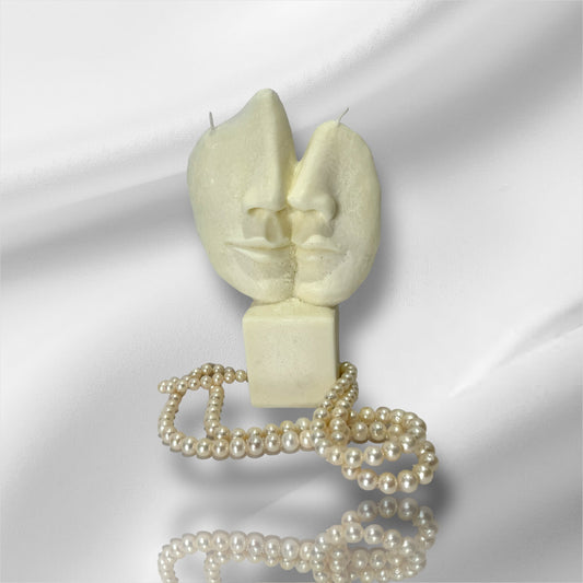Stone Face Candle